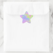 Rainbow Paint Spritzer Star Aufkleber (Tasche)