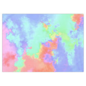 Rainbow Paint Spritzer Tableclout Tischdecke (Vorderseite (Horizontal))