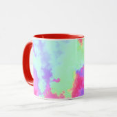 Rainbow Paint Spritzer Tasse (Vorderseite Links)