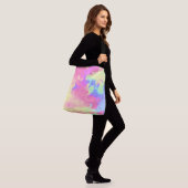 Rainbow Paint Spritzer Tragetaschen Mit Langen Trägern (Am Model)