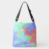 Rainbow Paint Spritzer Tragetaschen Mit Langen Trägern (Vorderseite)