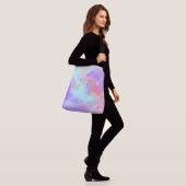 Rainbow Paint Spritzer Tragetaschen Mit Langen Trägern (Am Model)