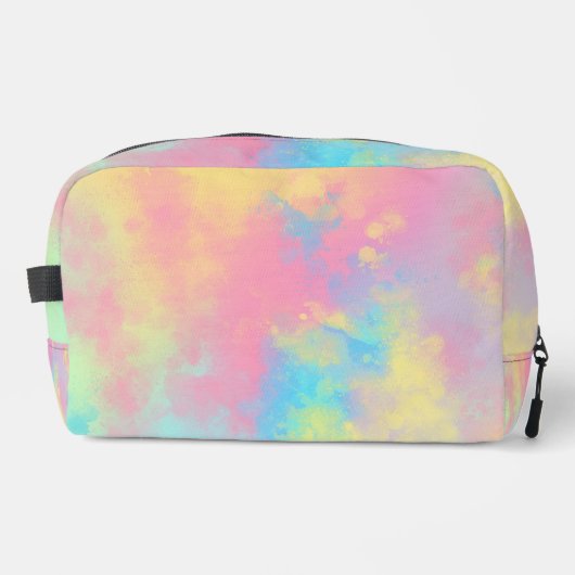 Rainbow Paint Spritzer Waschbeutel (Vorderseite)