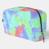 Rainbow Paint Spritzer Waschbeutel (Rechte Ecke)