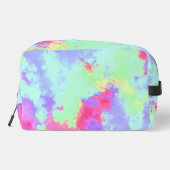 Rainbow Paint Spritzer Waschbeutel (Rückseite)