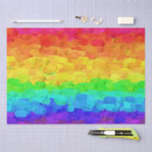 Rainbow Paint Strokes Seidenpapier (Handwerk)
