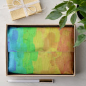 Rainbow Paint Strokes Seidenpapier (Geschenk)