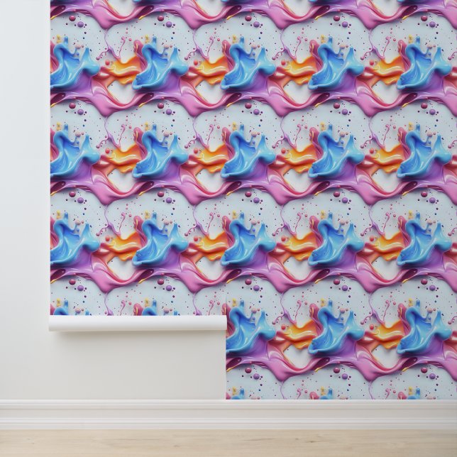 Rainbow Paint Tapete (Anwendung)