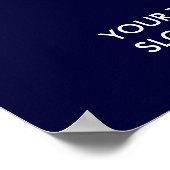 RAINBOW-PAINT-TREIBUNGEN —.pnng Poster (Ecke)