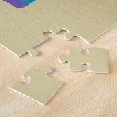 Rainbow Painted Hot Air Balloons Personalisiert Puzzle (Seite)