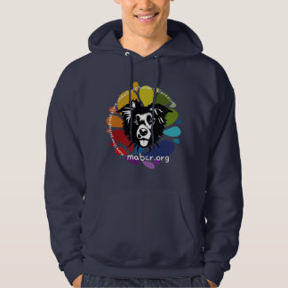 Rainbow palette navy hoodie! hoodie