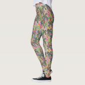 Rainbow Palm Tree Party Print Leggings (Links)