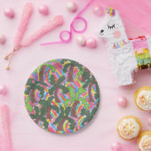 Rainbow Palm Tree Print Paper Teller (Party)