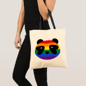 Rainbow Panda, LGBTQ Panda, Que Panda-Pride Tragetasche (Vorderseite (Produkt))