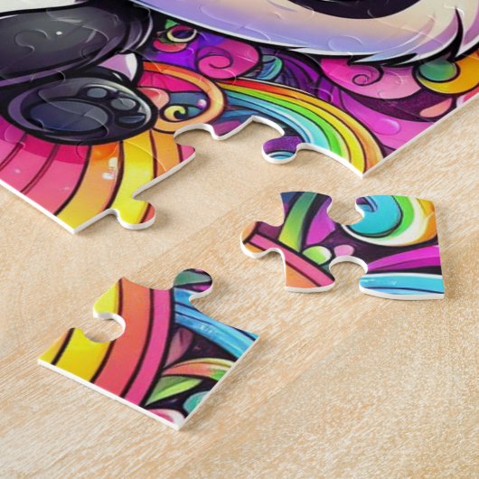 Rainbow Panda Puzzle (Seite)