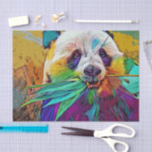 Rainbow Panda Tissue Seidenpapier (Handwerk)