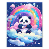 Rainbow Pandas Fotodruck (Vorne)