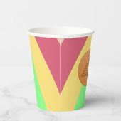 Rainbow Paper Cup Game Dalgona Pappbecher (Rechts)