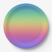 Rainbow Paper Plate Pappteller (Vorderseite)
