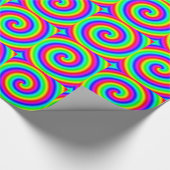 Rainbow-Papier Geschenkpapier (Ecke)