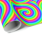 Rainbow-Papier Geschenkpapier (Rolleneckpunkt)