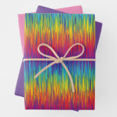 Rainbow-Papier Geschenkpapier Set (Beispiel)