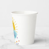 Rainbow-Papier Pappbecher (Links)