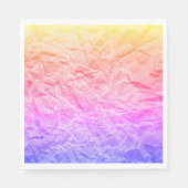 Rainbow-Papier Serviette (Vorderseite)