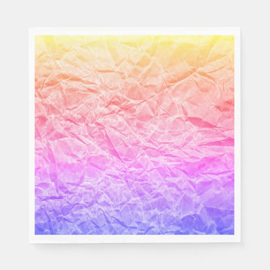 Rainbow-Papier Serviette (Vorderseite)