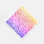 Rainbow-Papier Serviette (Ecke)