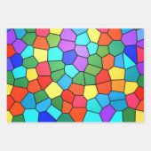 Rainbow-Papierfolien aus Hartglas Geschenkpapier Set (Vorderseite)