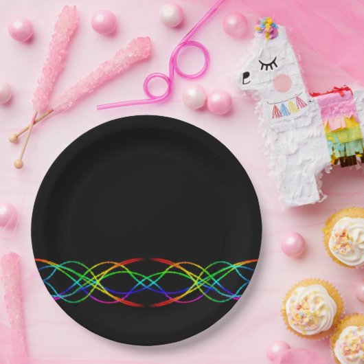 Rainbow Pappteller (Party)