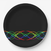 Rainbow Pappteller (Vorderseite)