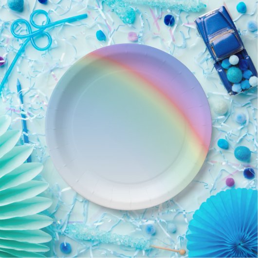 Rainbow Pappteller (Party)