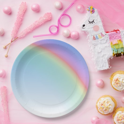 Rainbow Pappteller (Party)