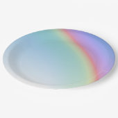 Rainbow Pappteller (Schrägansicht)
