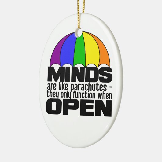 Rainbow Parachute Ornament (Links)