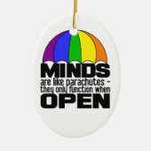 Rainbow Parachute Ornament (Vorne)