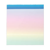 Rainbow Parade Notizblock (Vorderseite)