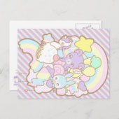 Rainbow Parade Postkarte (Vorne/Hinten)