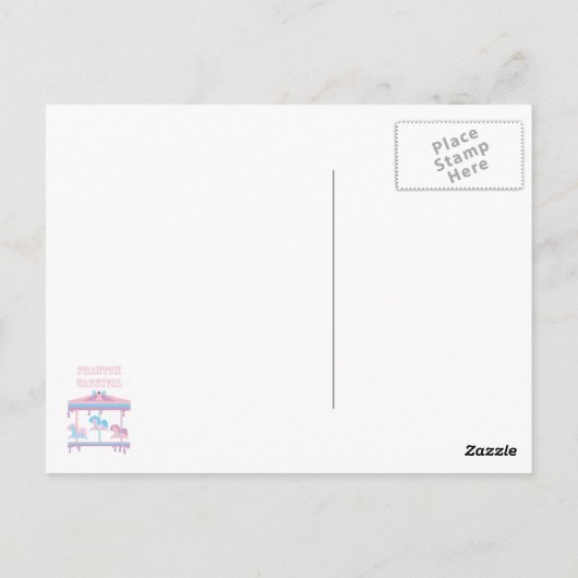 Rainbow Parade Postkarte (Rückseite)