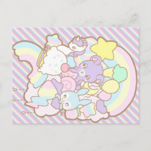 Rainbow Parade Postkarte