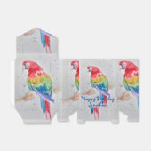 Rainbow Parrot Bird Child Birthday Cake Fevor Box Geschenkschachtel (Ungefaltet)