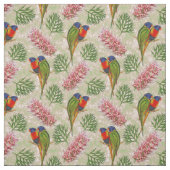 Rainbow Parrot Floral Stoff (Muster)