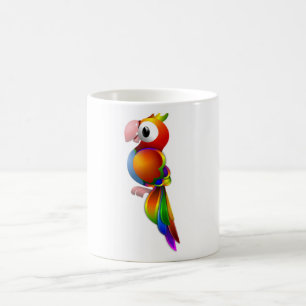 RAINBOW PARROT KAFFEETASSE