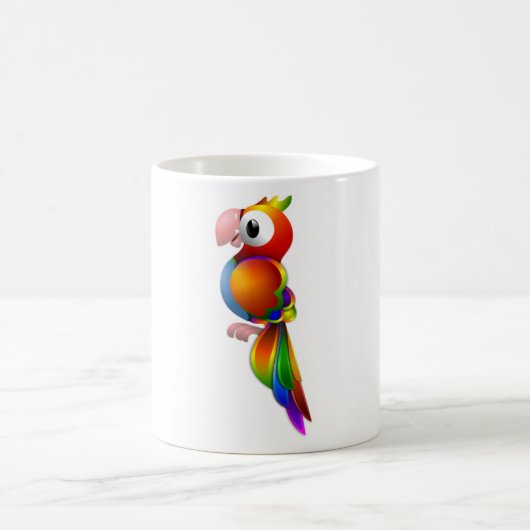 RAINBOW PARROT KAFFEETASSE (Mittel)