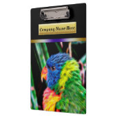 Rainbow Parrot Klemmbrett (Links)