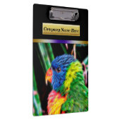 Rainbow Parrot Klemmbrett (Rechts)