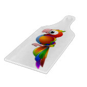 RAINBOW PARROT SCHNEIDEBRETT (Ecke)