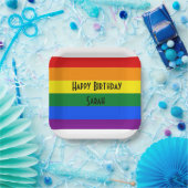 Rainbow-Party-Papierplatte Pappteller (Party)